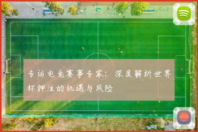 专访电竞赛事专家：深度解析世界杯押注的机遇与风险